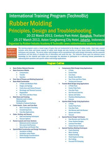 Rubber Molding - Rubber Industry Academy