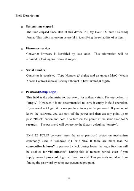 TCP/IP Converter DDS EX-9132 Operation Manual for 8051 Series