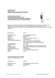 Infrarot Ohrthermometer TB-100 NEU! - Lamprecht AG