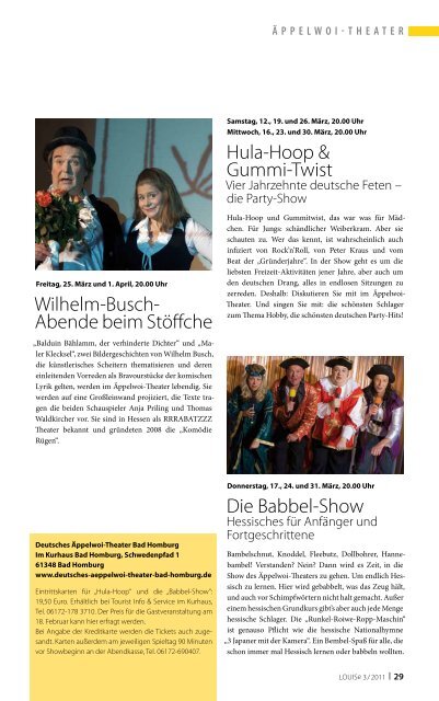 PDF-Download - LOUISe Magazin Bad Homburg