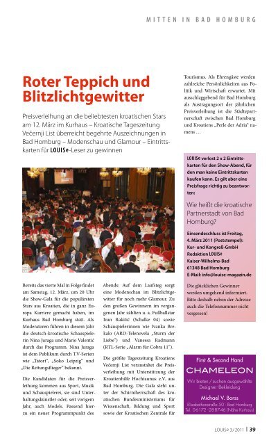 PDF-Download - LOUISe Magazin Bad Homburg