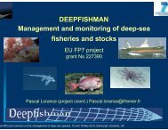 DEEPFISHMAN Management and monitoring of deep-sea ... - CCR.S