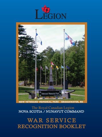 VSRB Vol 1 - Royal Canadian Legion