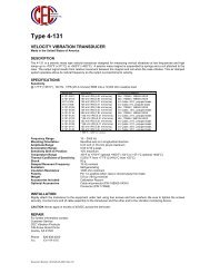 4-131 Operations Manual - CEC Vibration Products