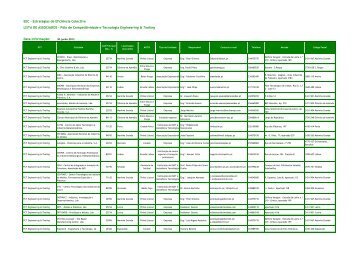 EEC - Estratégias de Eficiência Colectiva LISTA DE ASSOCIADOS ...