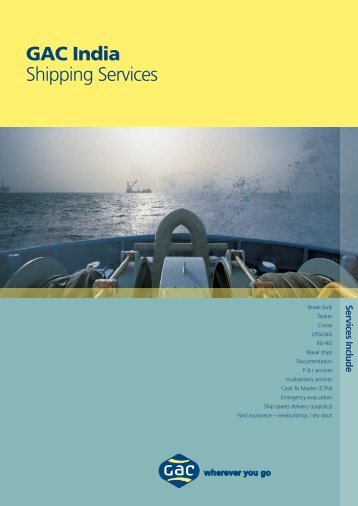 GAC India Shipping Services