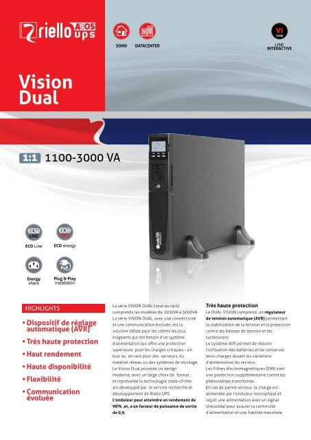 Vision Dual - Riello UPS