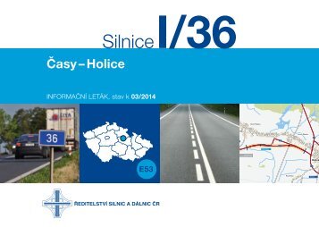 Silnice I/36 ÄasyâHolice - ÅeditelstvÃ­ silnic a dÃ¡lnic