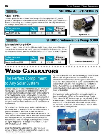 WIND GENERATORS - OkSolar.com