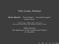 Polly Cracker, Revisited