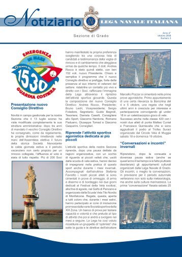 2008 numero 2 - LEGA NAVALE ITALIANA sezione di GRADO