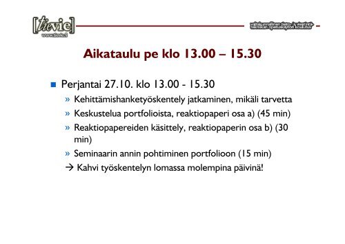 kalvot (pdf) - TieVie - Oulu