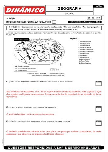 P1 - Geografia - Juliano