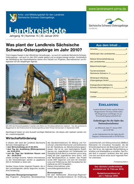 Landkreisbote - Landkreis Sächsische Schweiz - Osterzgebirge