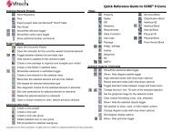 Quick Reference Guide to CORE 9 Icons - Vitech Corporation