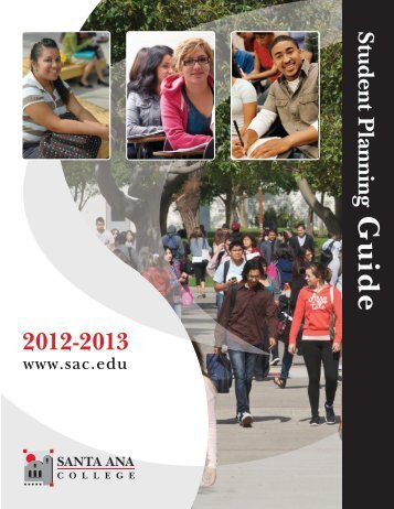 Student Planning Guide - Santa Ana College