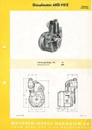 Dieselmofor AKD 112 E - Wesseler Club