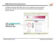 In GSM portal when ASC/ASP click on the Ã¢Â€Âœsoftware ... - LG Mobiles
