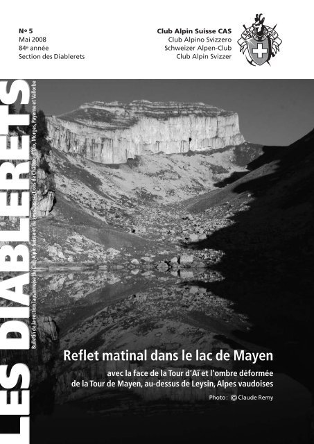 Mai - Club Alpin Suisse - Section des Diablerets