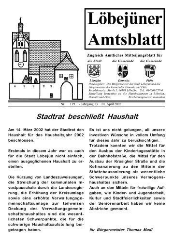 04 Amtsblatt April - Löbejün