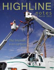 March 2012 notes - Cass County Electric Cooperative