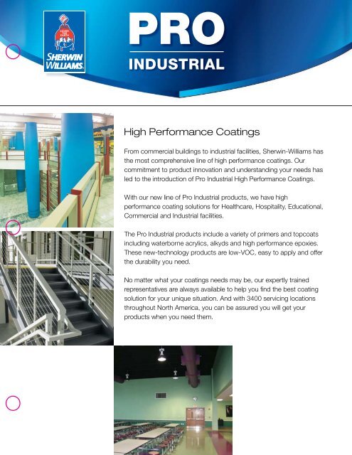 Pro Industrial High Performance Coatings Brochure - Protective ...