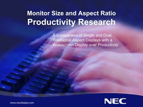 Monitor Size And Aspect Ratio Productivity ... - Advanced News