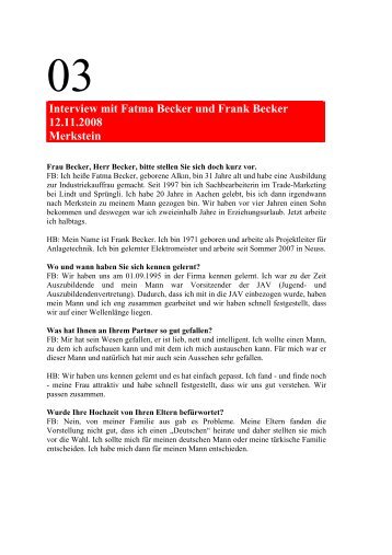 03 Fatma Becker und Frank Becker - Berufskolleg Simmerath ...