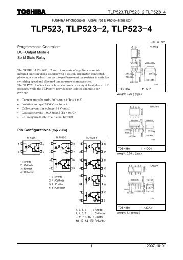 TLP523-2(F) - Toshiba