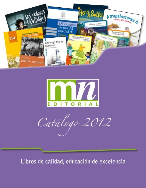 CatÃ¡logo 2012 - MN Editorial