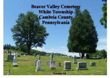 Beaver Valley Cemetery - Kennys Place
