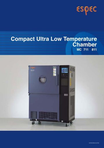 Compact Ultra Low Temperature Chamber