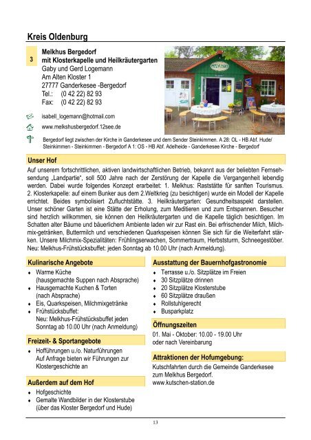 Impressum - Landservice in Nordrhein-Westfalen