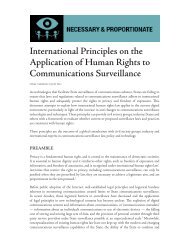 International Principles on the Application of Human Rights to ...