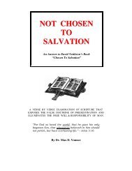 PDF format - Jesus Christ is the ONLY way to Heaven!