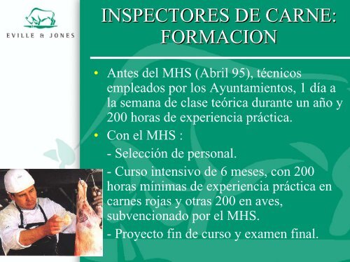 AUXILIARES DE INSPECCION VETERINARIA EN MATADEROS ...