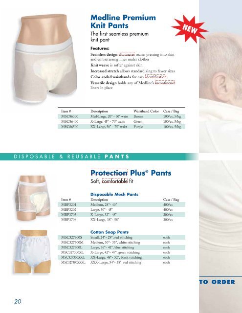disposable briefs - Safe Home Products