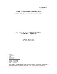 informe de la duodecima reunion del comite cientifico - CCAMLR