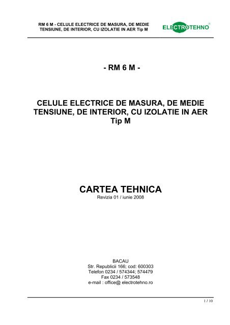 Descarca carte tehnica - Electrotehno