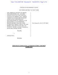 Defendant Google Inc.'s Answer to Plaintiffs The ... - The Public Index