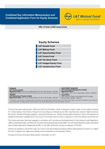 Equity Schemes - Emkay Global Financial Services Ltd.