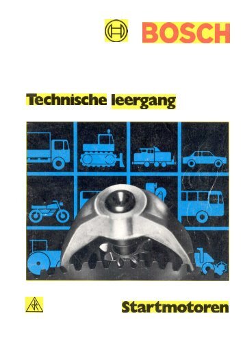Bosch technische leergang - Startmotoren - Ankan