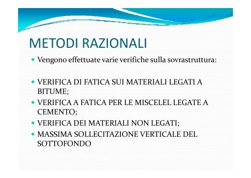 Progettazione stradale - Provincia di Treviso