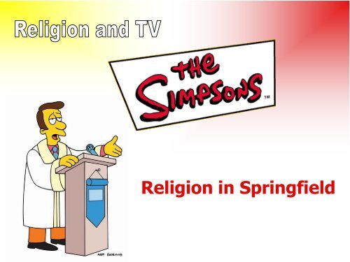 Religion in Springfield.pdf - Stanwell School