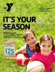 View/Download Fall 2012 Program Guide - YMCA of Orange County