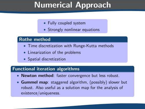 Mathematical Models for Nano Science - Politecnico di Milano