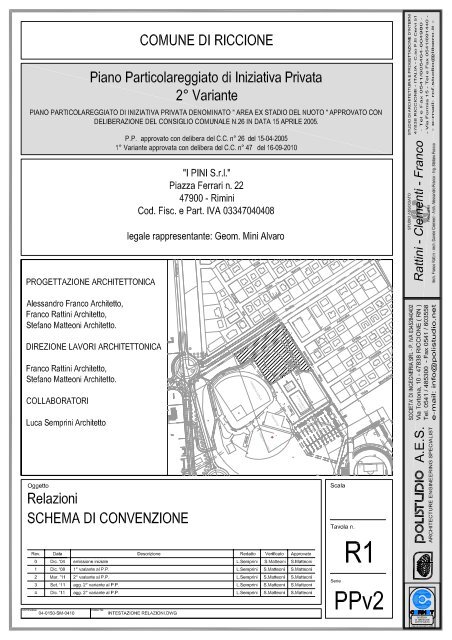 PPv2 R1 SCHEMA DI CONVENZIONE.pdf - Comune di Riccione