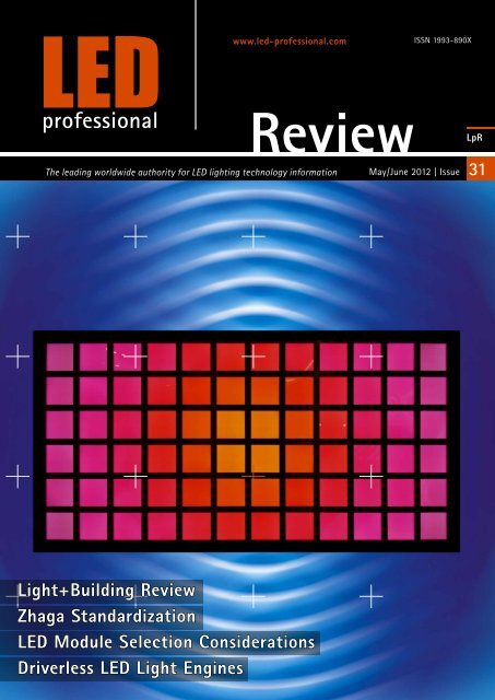 Prolight Opto COB Light Engine (Chip On Board) Series — LED professional -  LED Lighting Technology, Application Magazine