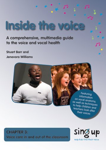 Chapter 3: Voice care in and out of the classroom - Stuart Barr