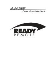 Model 24927 - Ready Remote